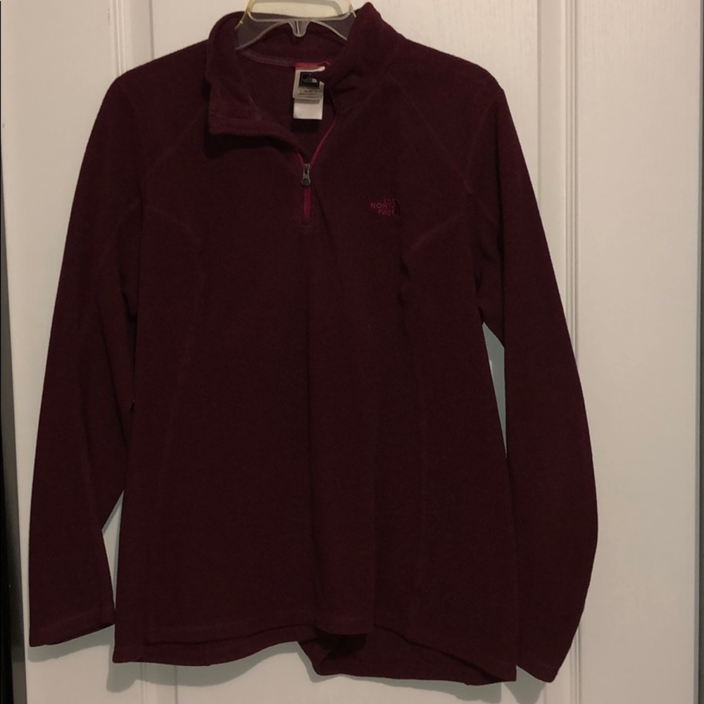 XL Maroon Fleece North Face
